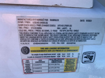 New 2025 RawMaxx GDX-14-27K Dump Trailer