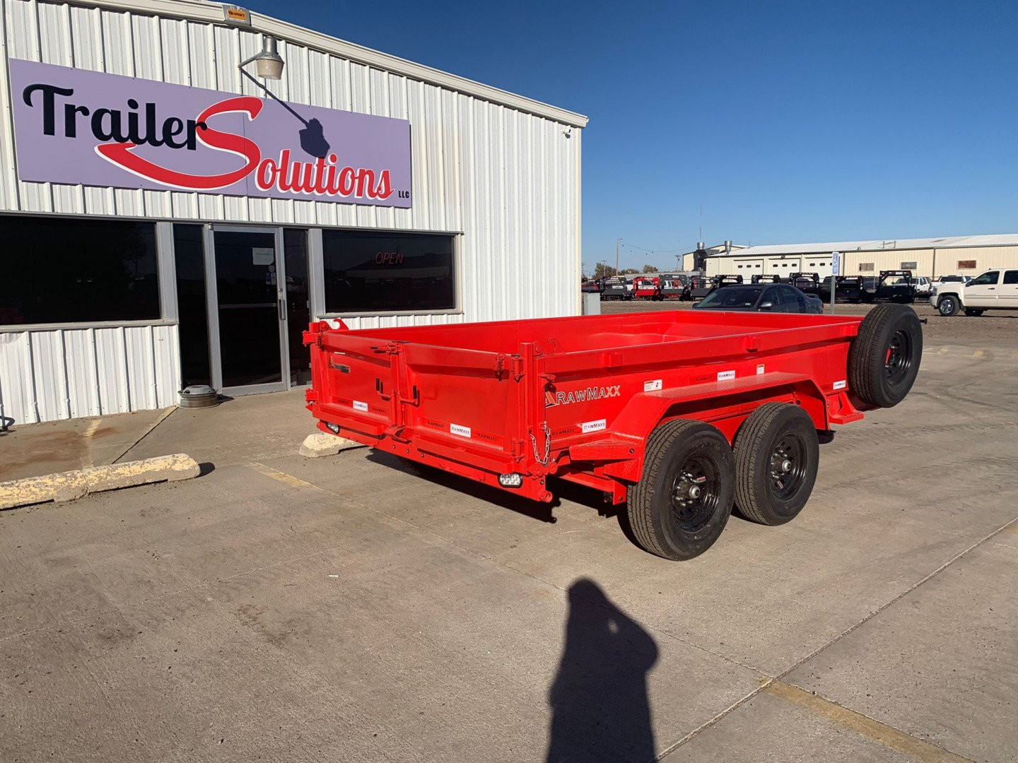 New 2024 RawMaxx GDX-12-27K Dump Trailer