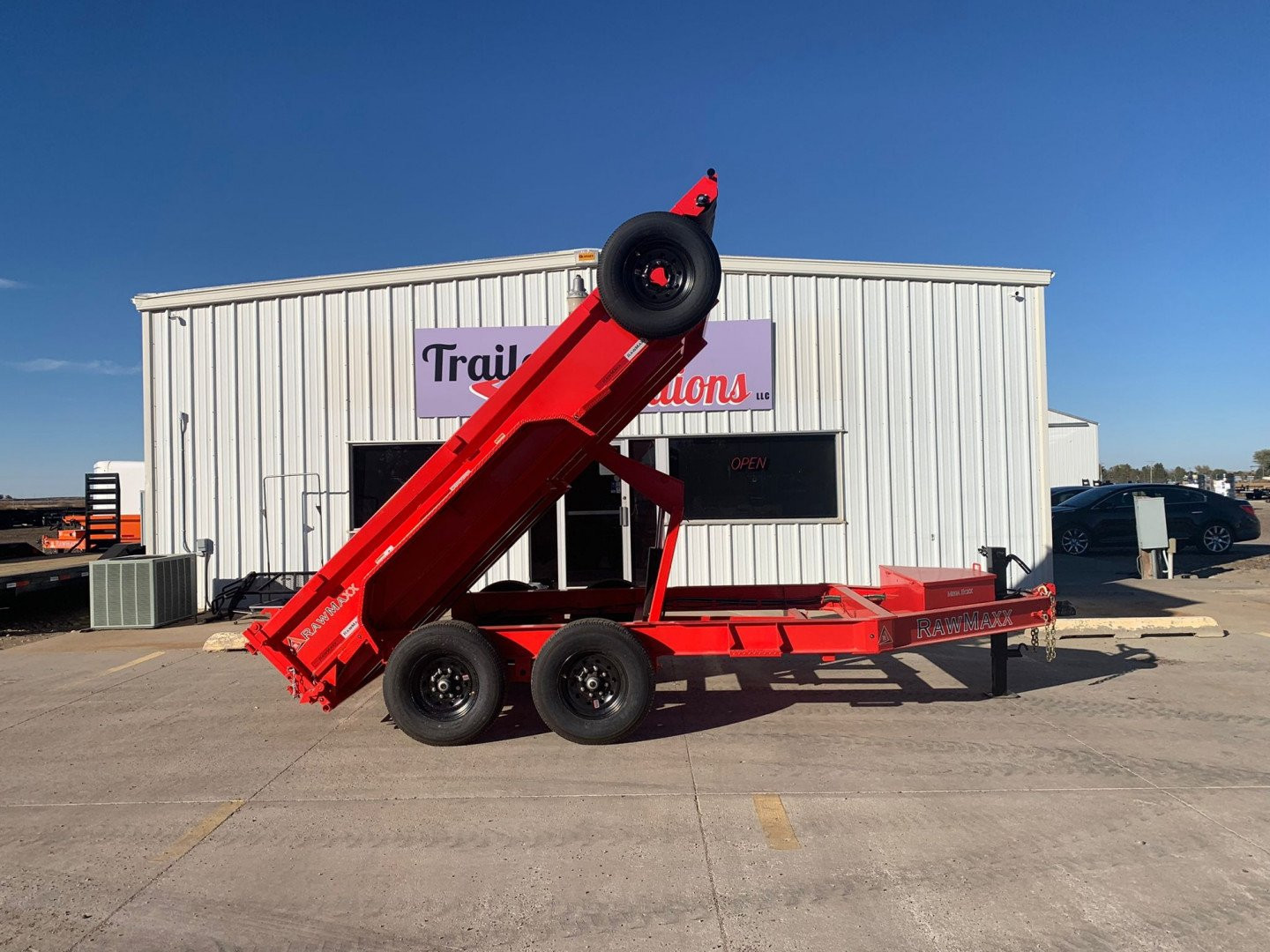 New 2024 RawMaxx GDX-12-27K Dump Trailer