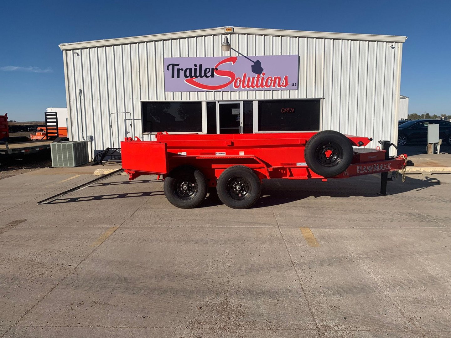 New 2024 RawMaxx GDX-12-27K Dump Trailer