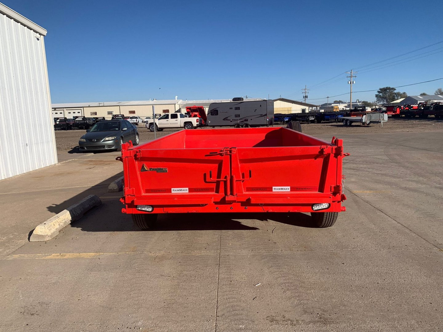 New 2024 RawMaxx GDX-12-27K Dump Trailer