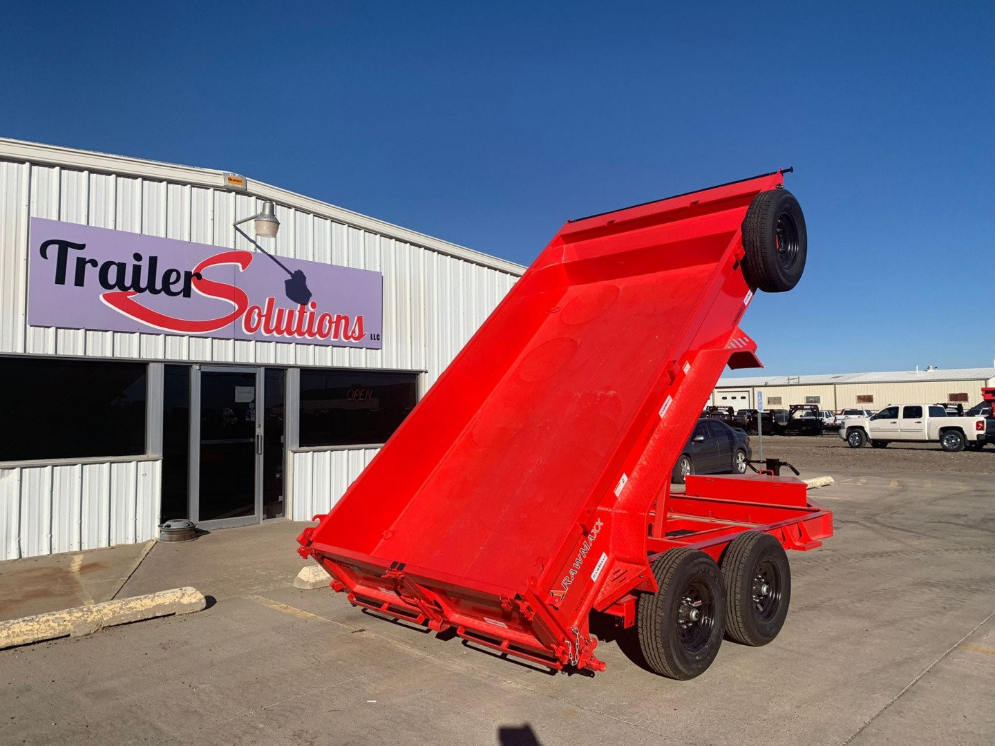 New 2024 RawMaxx GDX-12-27K Dump Trailer