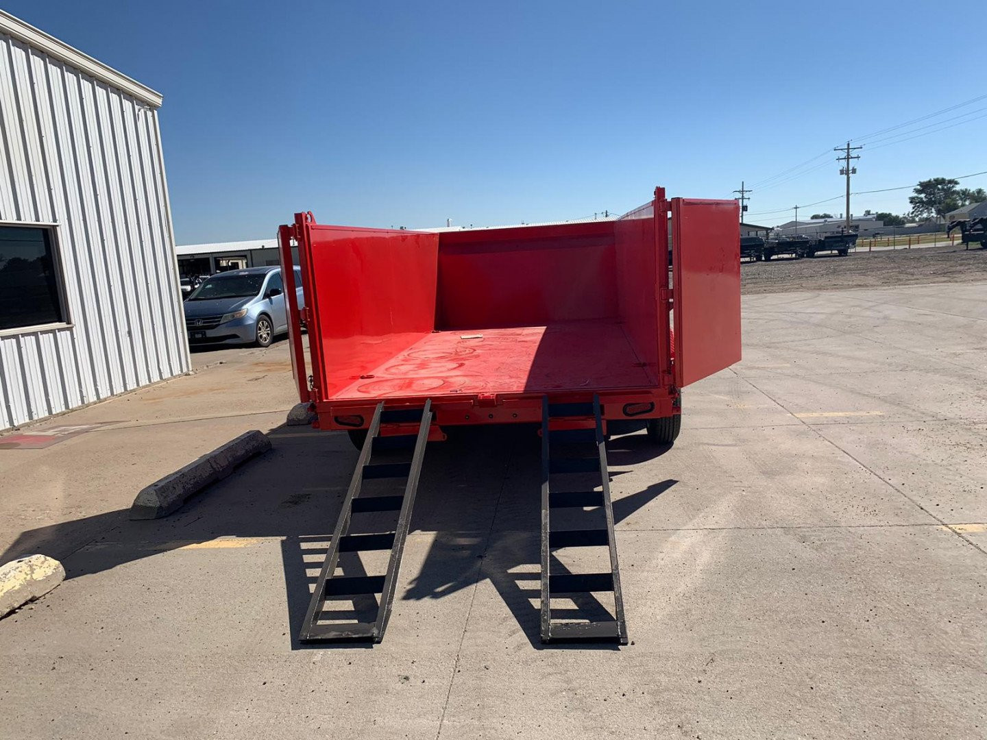 New 2024 RawMaxx LPX Dump Trailer