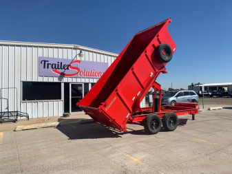 New 2024 RawMaxx LPX Dump Trailer