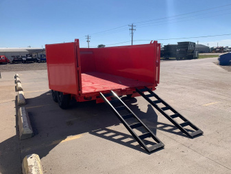 New 2024 RawMaxx LPX Dump Trailer