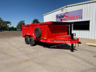 New 2024 RawMaxx LPX Dump Trailer
