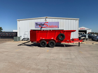 New 2024 RawMaxx LPX Dump Trailer