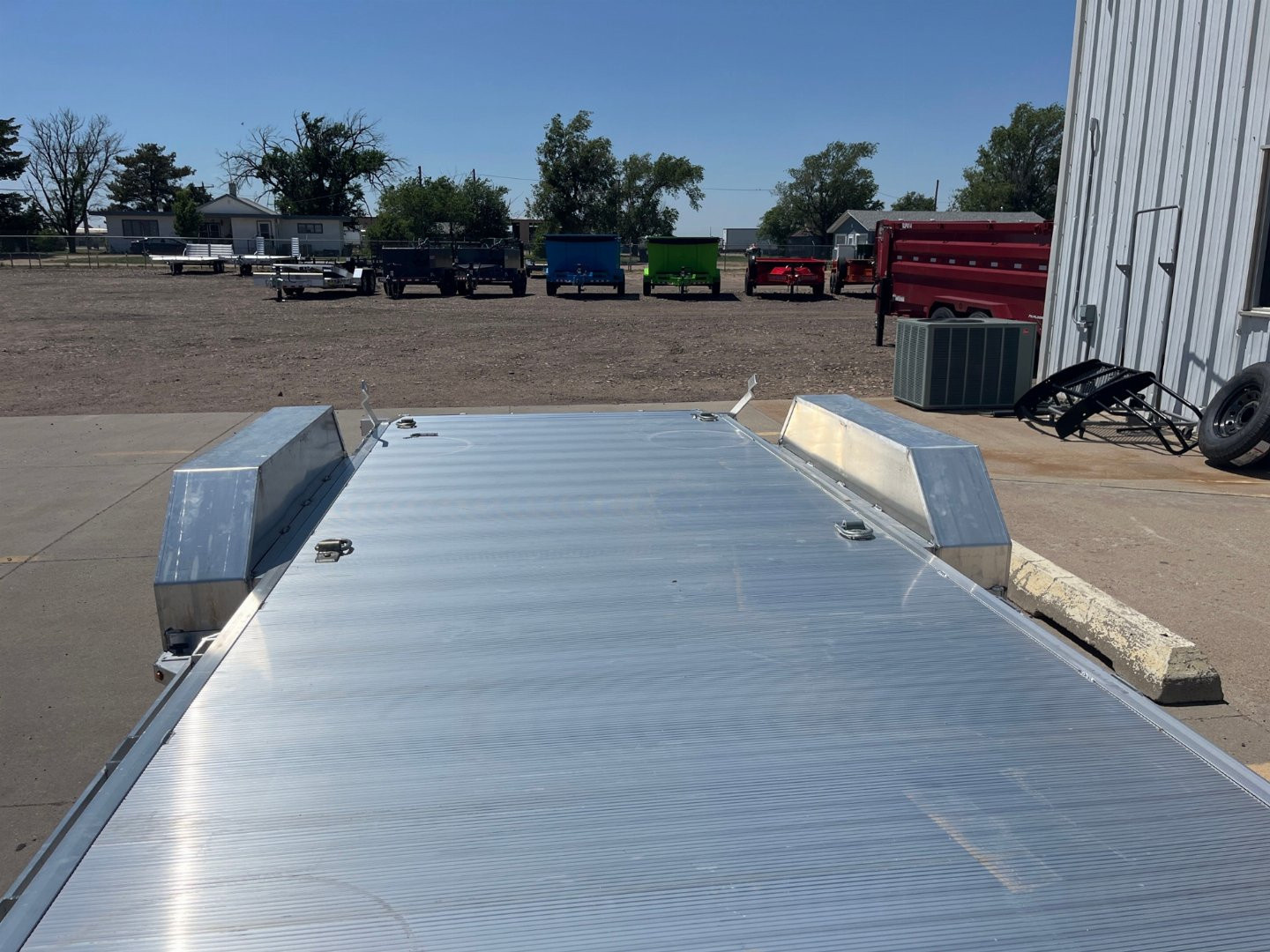 Used 2025 Aluma 8220-14K Like New Car Hauler