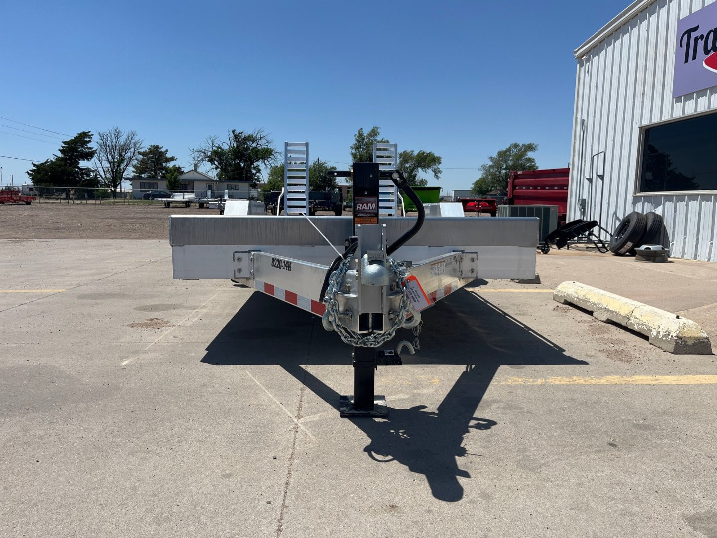 Used 2025 Aluma 8220-14K Like New Car Hauler