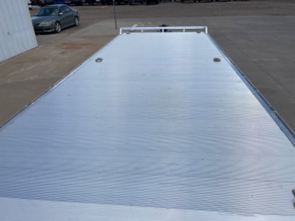 New 2025 Aluma 1024-14K-TA-EL-R-DT-RR-RTD Flatbed Trailer