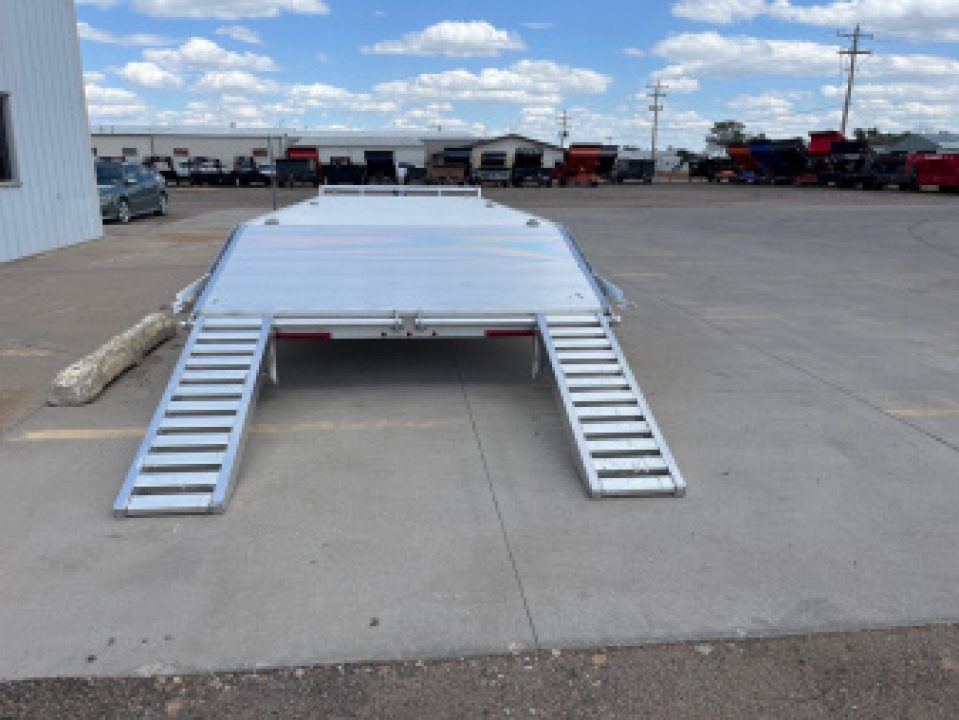New 2025 Aluma 1024-14K-TA-EL-R-DT-RR-RTD Flatbed Trailer