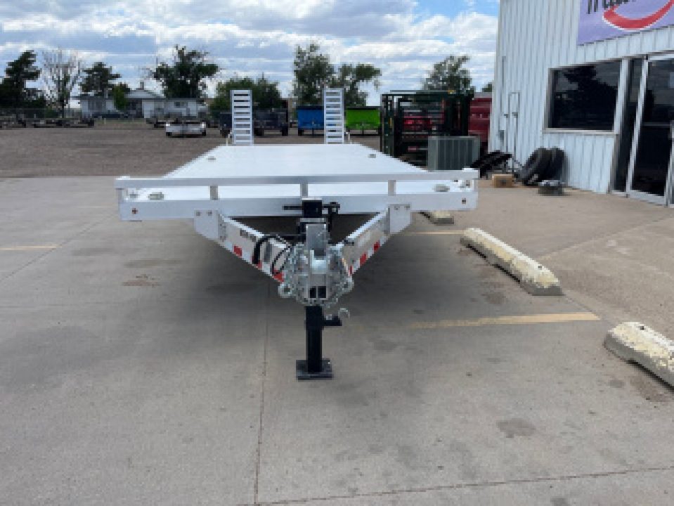 New 2025 Aluma 1024-14K-TA-EL-R-DT-RR-RTD Flatbed Trailer