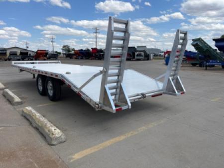 New 2025 Aluma 1024-14K-TA-EL-R-DT-RR-RTD Flatbed Trailer