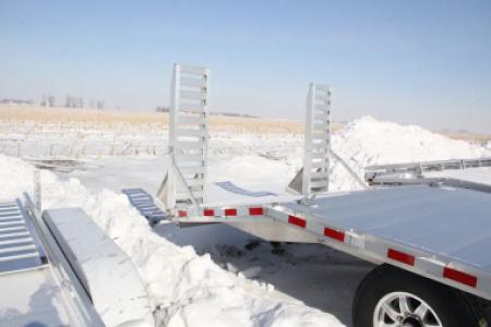 New 2025 Aluma 1024-14K-TA-EL-R-DT-RR-RTD Flatbed Trailer