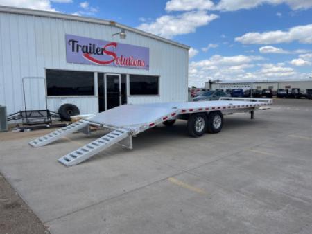 New 2025 Aluma 1024-14K-TA-EL-R-DT-RR-RTD Flatbed Trailer