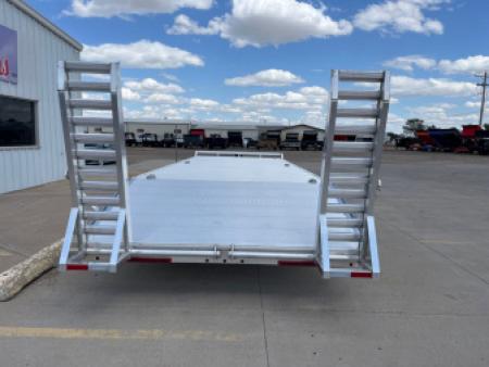 New 2025 Aluma 1024-14K-TA-EL-R-DT-RR-RTD Flatbed Trailer