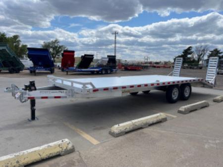 New 2025 Aluma 1024-14K-TA-EL-R-DT-RR-RTD Flatbed Trailer