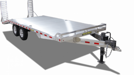 New 2025 Aluma 1024-14K-TA-EL-R-DT-RR-RTD Flatbed Trailer