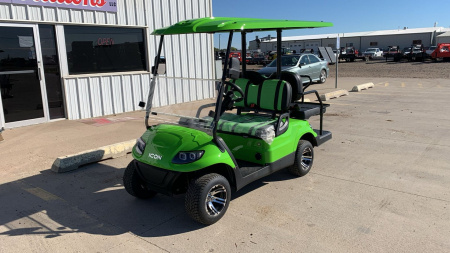 New 2023 Icon Trailers i40 Golf Cart