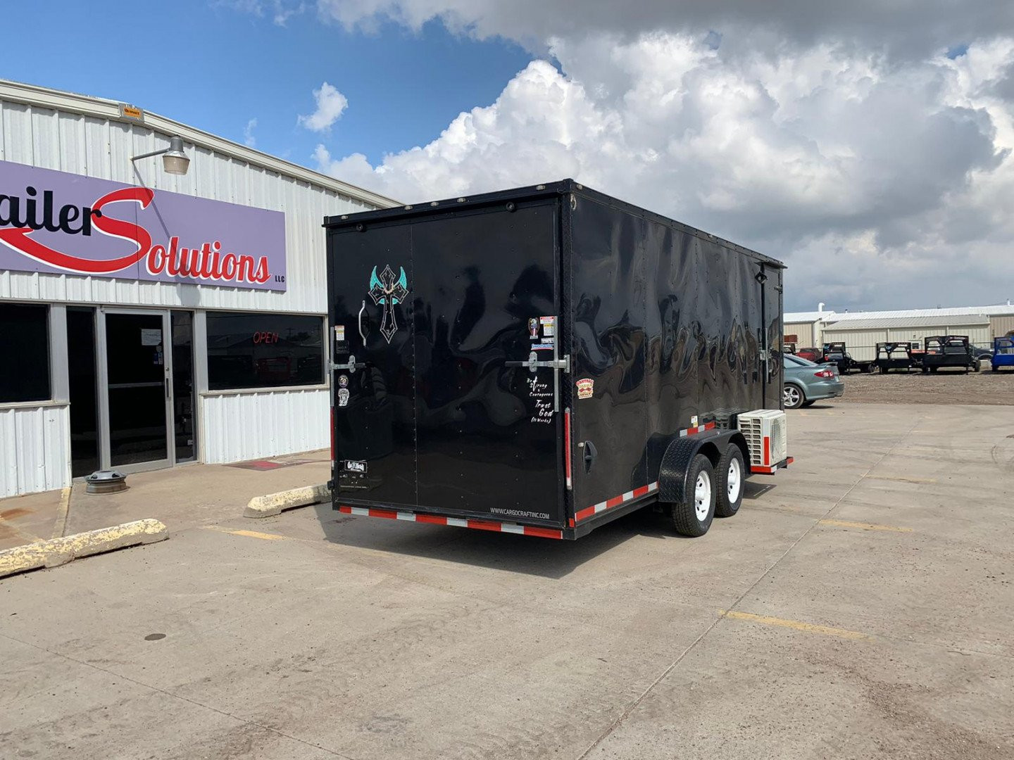 Used 2021 Cargo Craft 7' X 16' Cargo Craft Enclosed Cargo / Enclosed Trailer