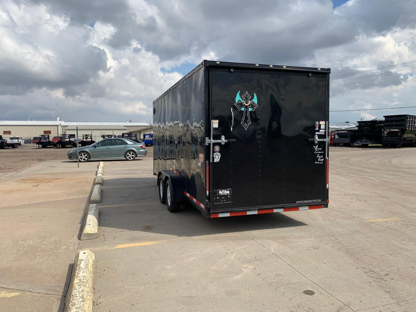 Used 2021 Cargo Craft 7' X 16' Cargo Craft Enclosed Cargo / Enclosed Trailer