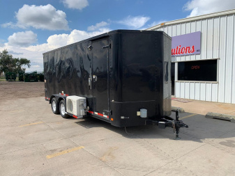 Used 2021 Cargo Craft 7' X 16' Cargo Craft Enclosed Cargo / Enclosed Trailer