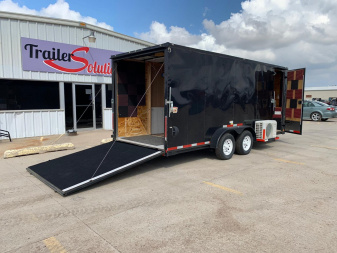 Used 2021 Cargo Craft 7' X 16' Cargo Craft Enclosed Cargo / Enclosed Trailer