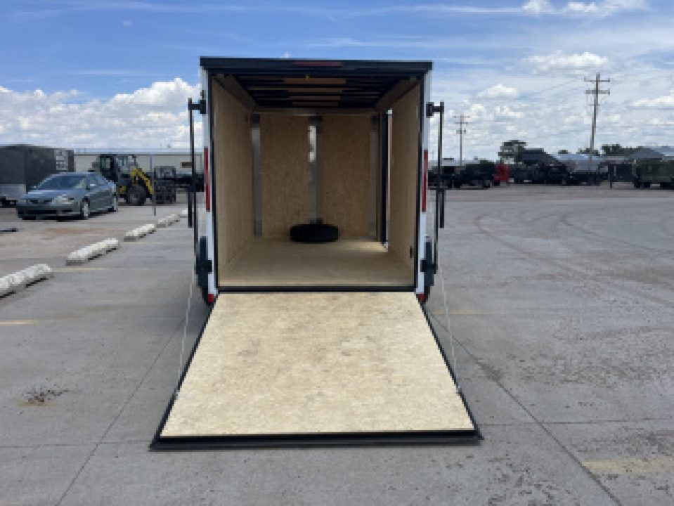 New 2025 LOOK TRAILERS 6' x 10' Single Axle Black-out Cargo / Enclosed Trailer