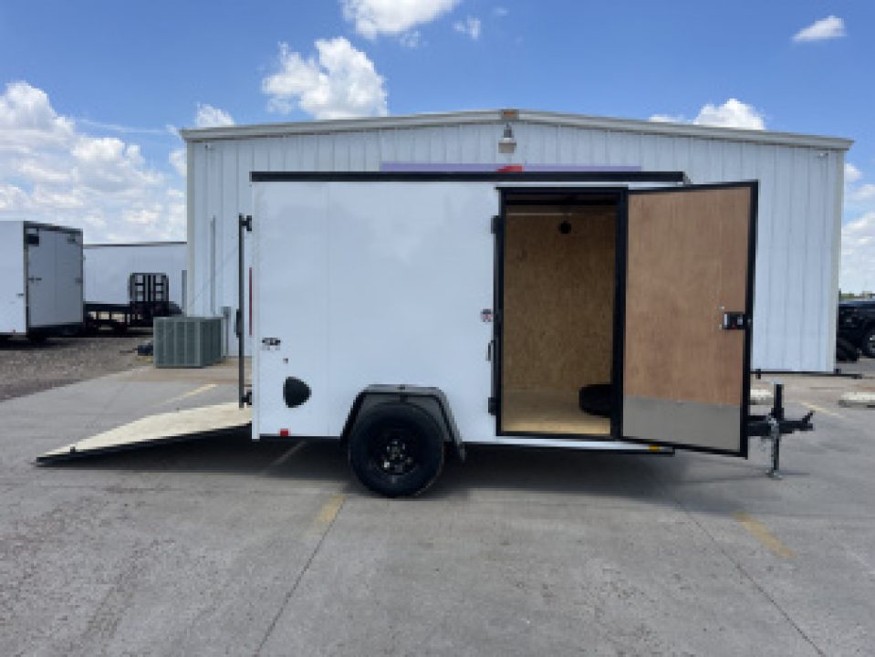 New 2025 LOOK TRAILERS 6' x 10' Single Axle Black-out Cargo / Enclosed Trailer