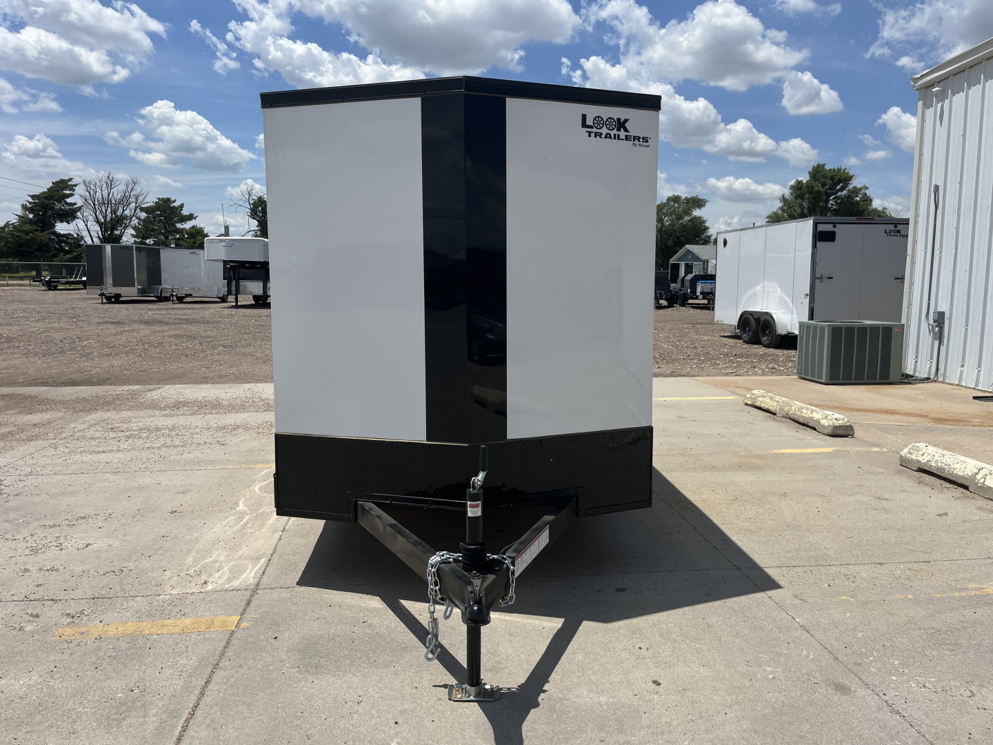 New 2025 LOOK TRAILERS 6' x 10' Single Axle Black-out Cargo / Enclosed Trailer