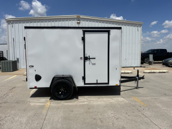 New 2025 LOOK TRAILERS 6' x 10' Single Axle Black-out Cargo / Enclosed Trailer
