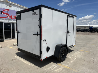 New 2025 LOOK TRAILERS 6' x 10' Single Axle Black-out Cargo / Enclosed Trailer