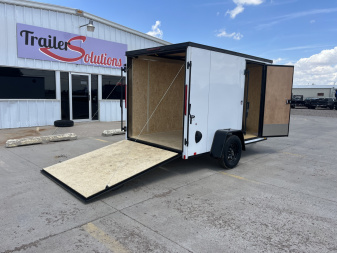 New 2025 LOOK TRAILERS 6' x 10' Single Axle Black-out Cargo / Enclosed Trailer
