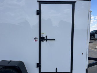 New 2025 LOOK TRAILERS 6' x 10' Single Axle Black-out Cargo / Enclosed Trailer