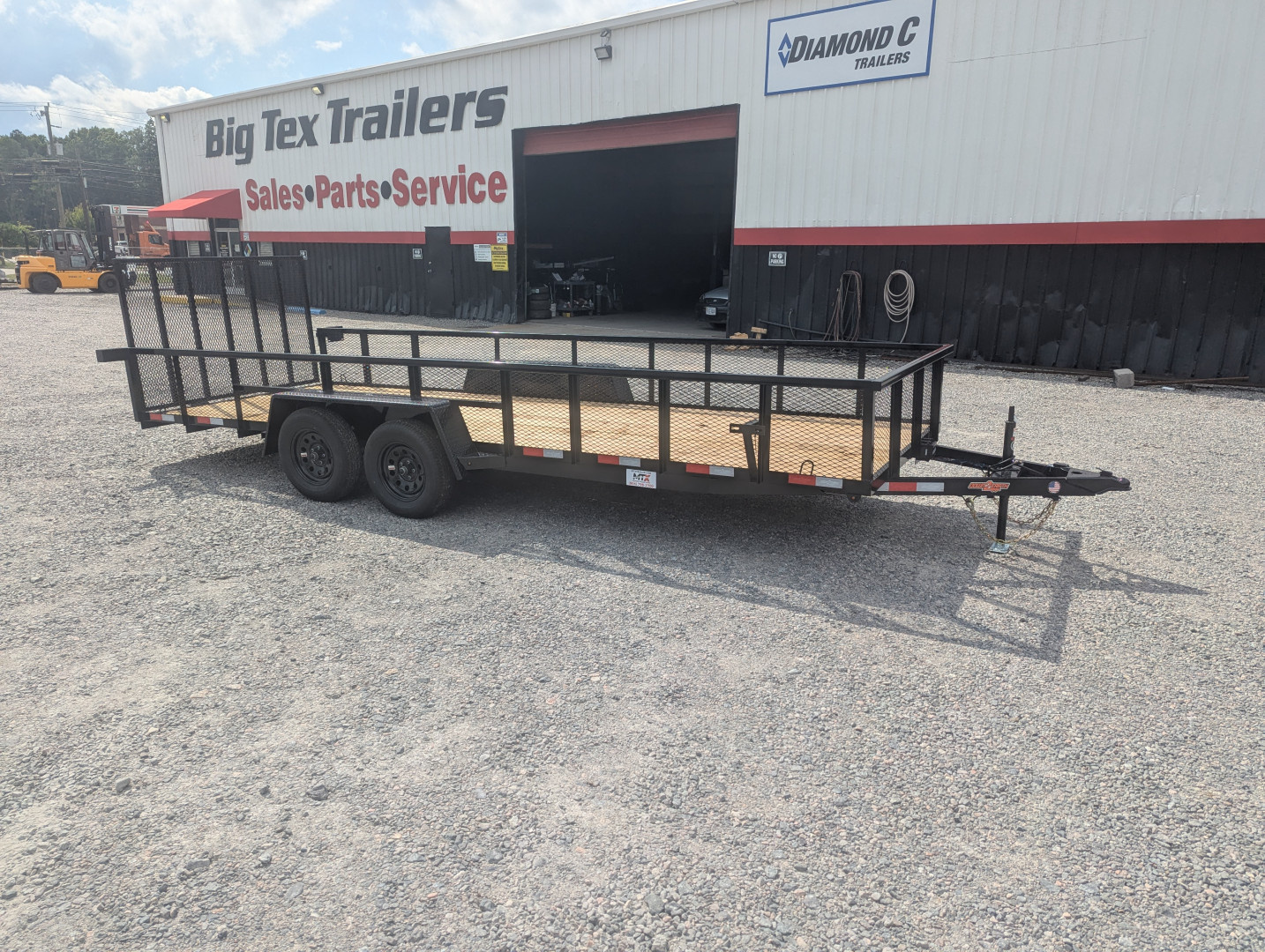 New 2025 Down 2 Earth Trailers 6x20 w/ Gate Utility Trailer