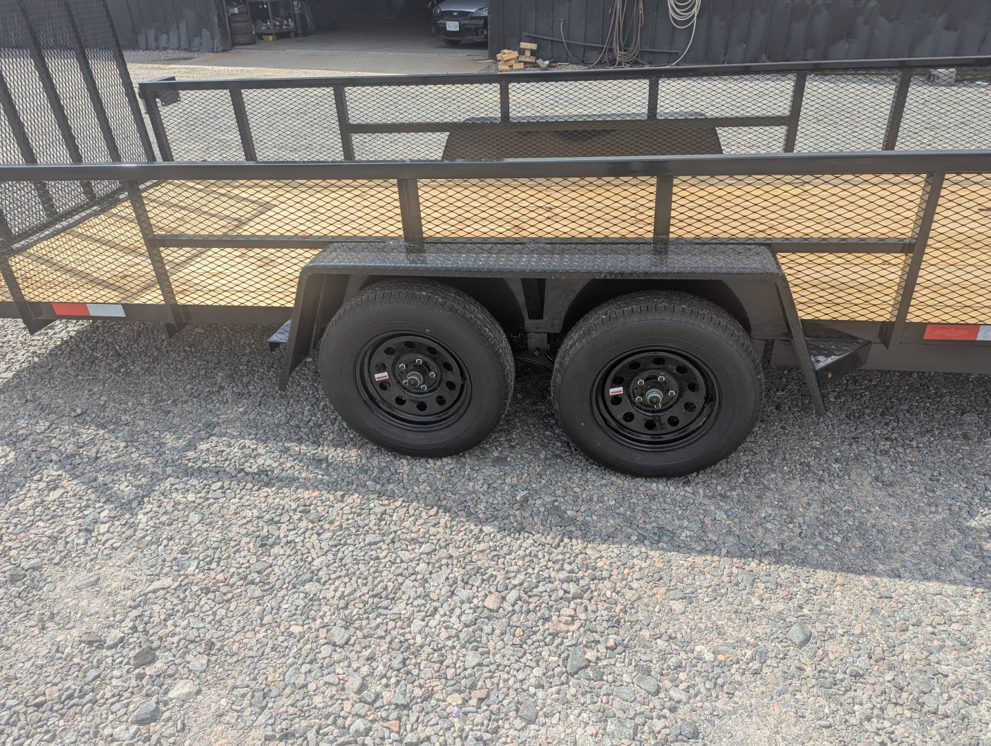 New 2025 Down 2 Earth Trailers 6x20 w/ Gate Utility Trailer