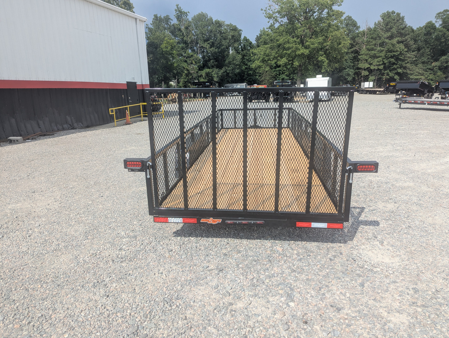 New 2025 Down 2 Earth Trailers 6x20 w/ Gate Utility Trailer