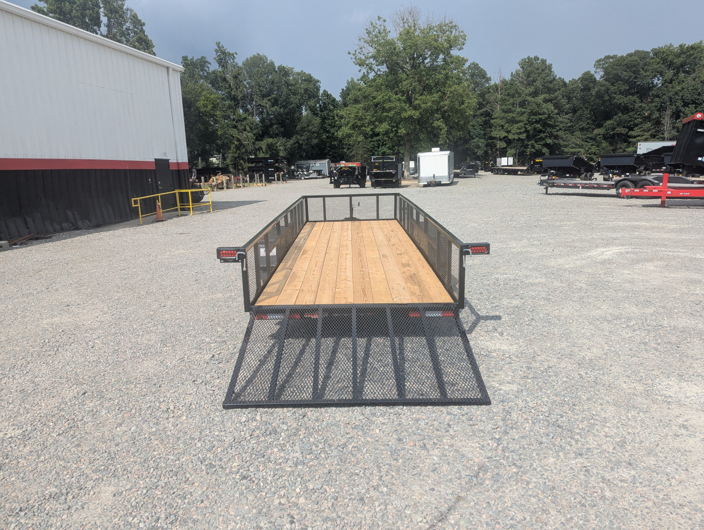 New 2025 Down 2 Earth Trailers 6x20 w/ Gate Utility Trailer
