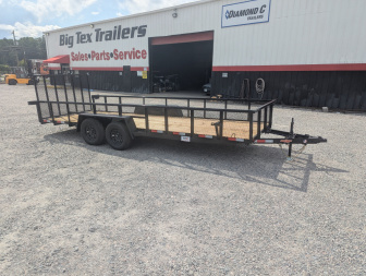 New 2025 Down 2 Earth Trailers 6x20 w/ Gate Utility Trailer
