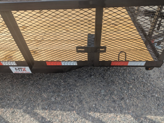 New 2025 Down 2 Earth Trailers 6x20 w/ Gate Utility Trailer