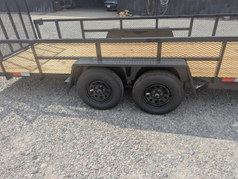 New 2025 Down 2 Earth Trailers 6x20 w/ Gate Utility Trailer