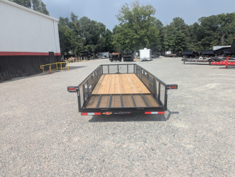 New 2025 Down 2 Earth Trailers 6x20 w/ Gate Utility Trailer