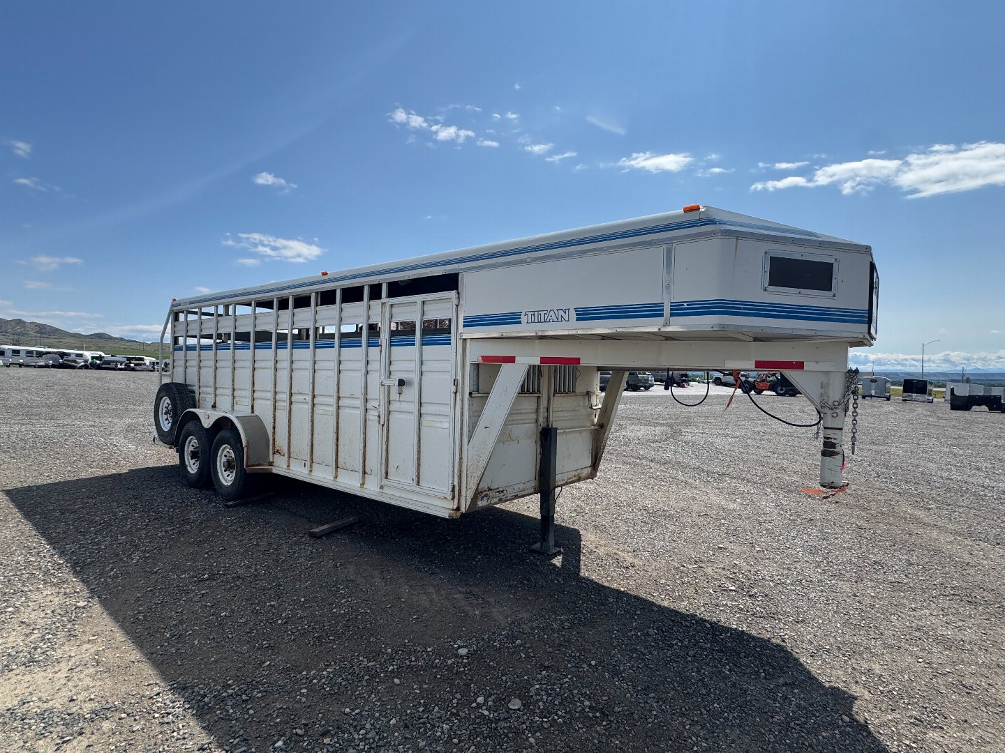 Used 1994 Titan Trailer 18' Stock Trailer
