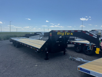 New 2026 BIG TEX TRAILERS 22GN 25+5 Flatbed Trailer