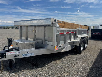 New 2026 Nordtek 14' Dump Trailer