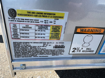 Used 2023 Trails West 34' RPM FREERIDE Snowmobile Trailer