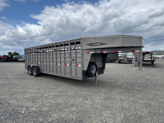 New 2025 Titan 24' Stock Trailer