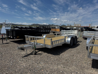 New 2025 MISSION MLS 6.5x16 Utility Trailer