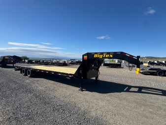 New 2026 BIG TEX TRAILERS 22GN 25+5 Flatbed Trailer