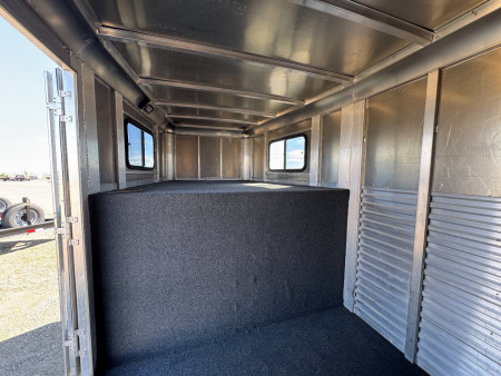 Used 2001 Custom Built 3H CUSTOM Horse Trailer